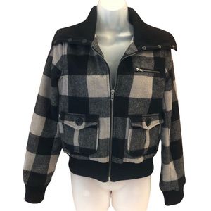 Heritage Wool Blend Buffalo Plaid Jacket